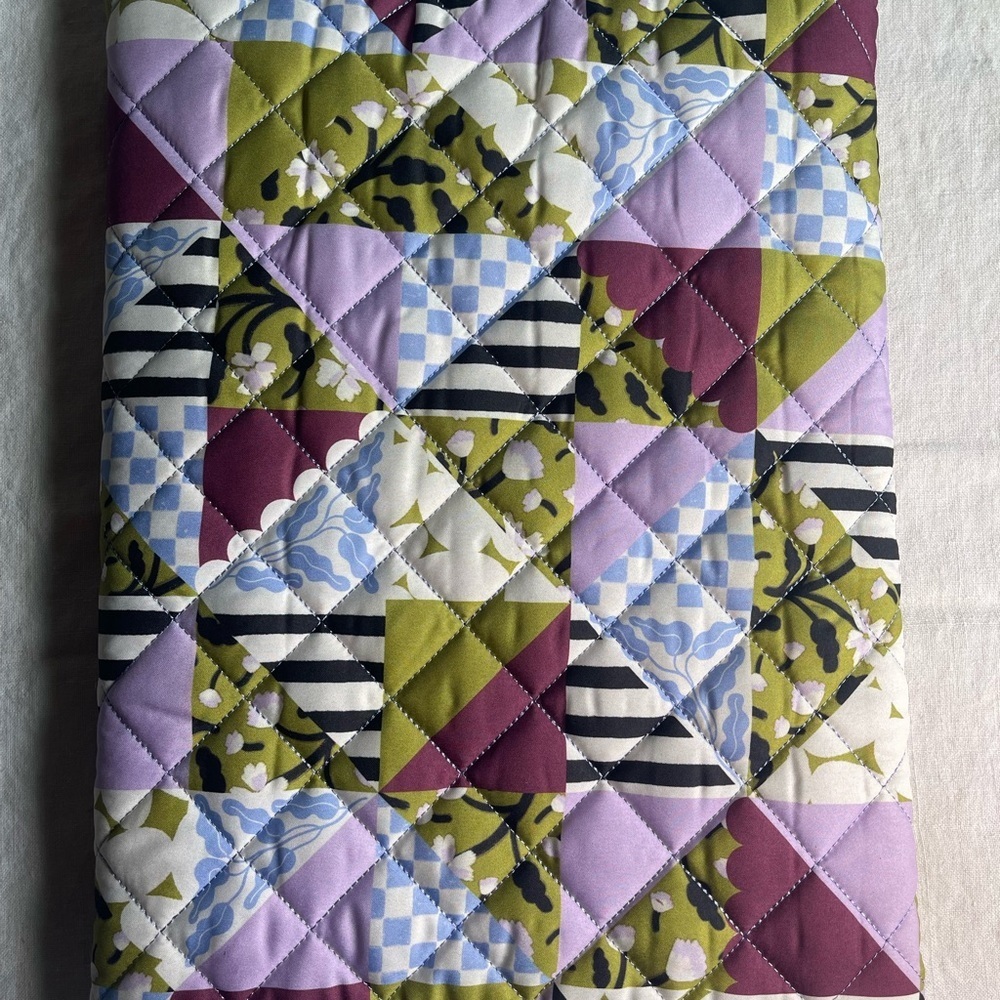NWOT Paper Source Multi Color Fabric Tablet or Computer Sleeve. - Picture 2 of 8